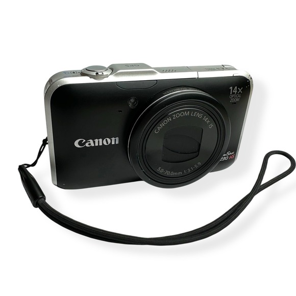 Canon PowerShot SX230 HS 12.1 MP Black Digital Camera 14x Optical Zoom Full HD - Picture 4 of 16